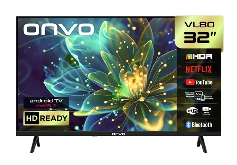Onvo 32VL80F3HA 32'' 82 Ekran Uydu Alıcılı HD Ready WhaleOS10 LED TV
