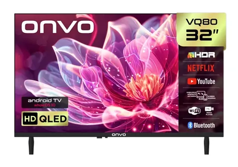 Onvo 32VQ80F2HA 32'' 82 Ekran Uydu Alıcılı HD Ready WhaleOS10 QLED TV