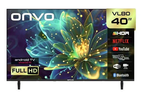 Onvo 40VL80F2FA 40'' 102 Ekran Uydu Alıcılı Full HD WhaleOS10 LED TV
