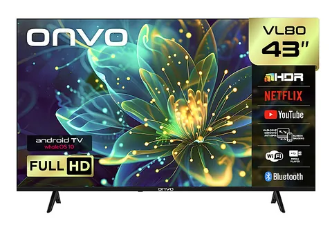 Onvo 43VL80F3FA 43'' 109 Ekran Uydu Alıcılı Full HD WhaleOS10 LED TV