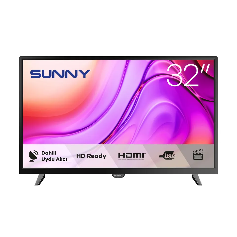 Sunny 32″ 80 Ekran 1366 x 768 HD Ready Uydulu TV SN32DAL04