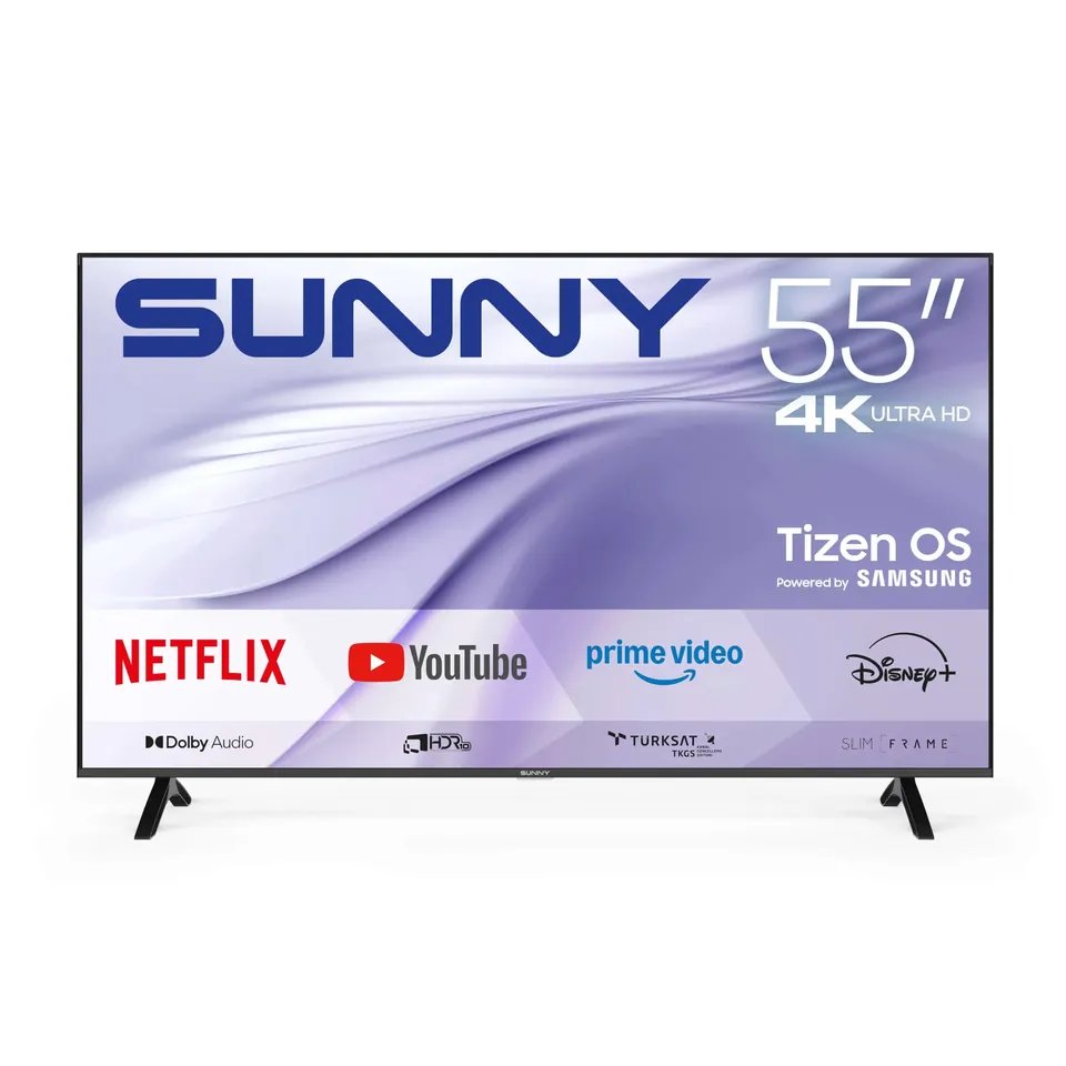 Sunny 55’’ Frameless 4K Ultra HD Tizen TV SN55FMN501