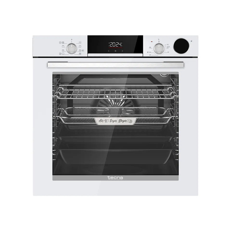 Tecna AF 8093B Steamtec+ Airfry Özellikli Buhar Destekli Ankastre Fırın Beyaz