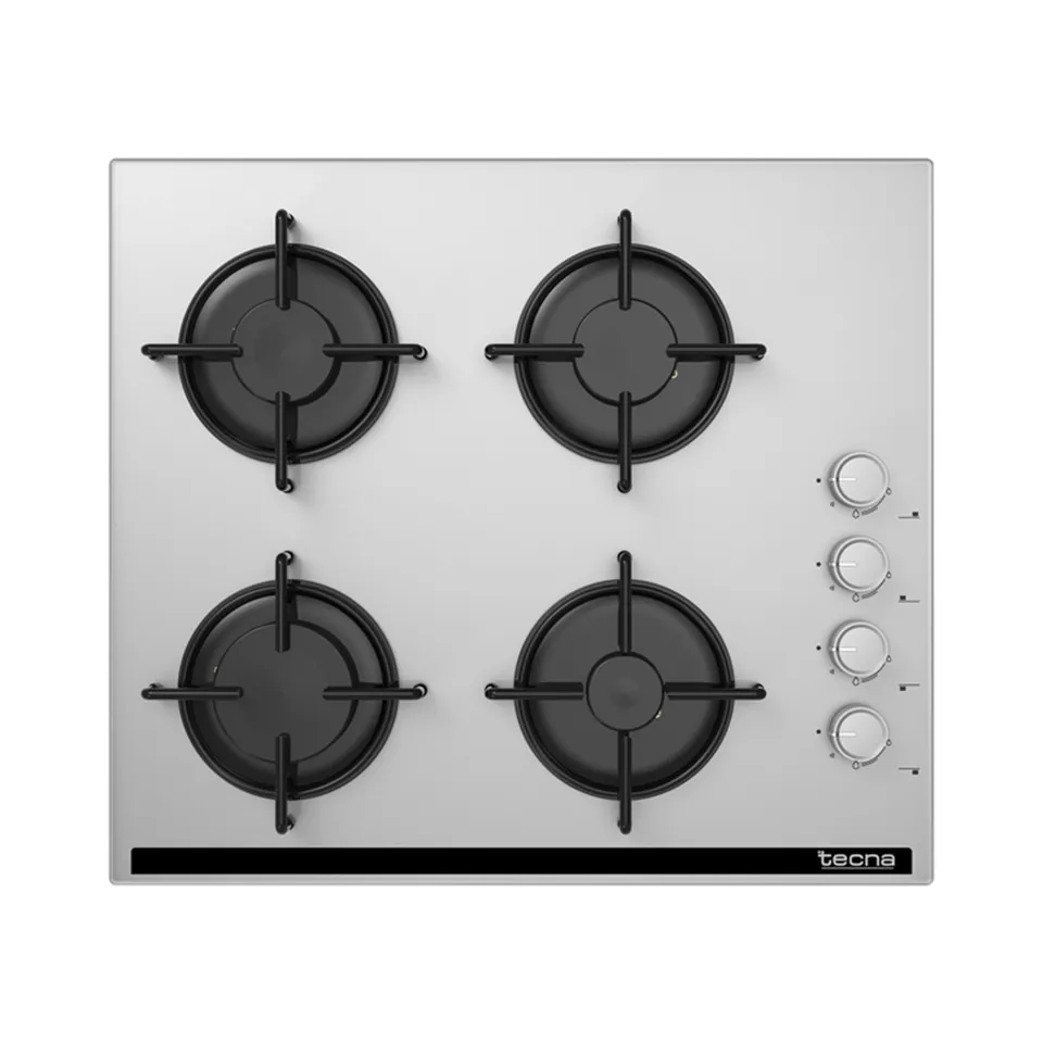 Tecna AO 604GC Gri Cam Gazlı Ankastre Ocak