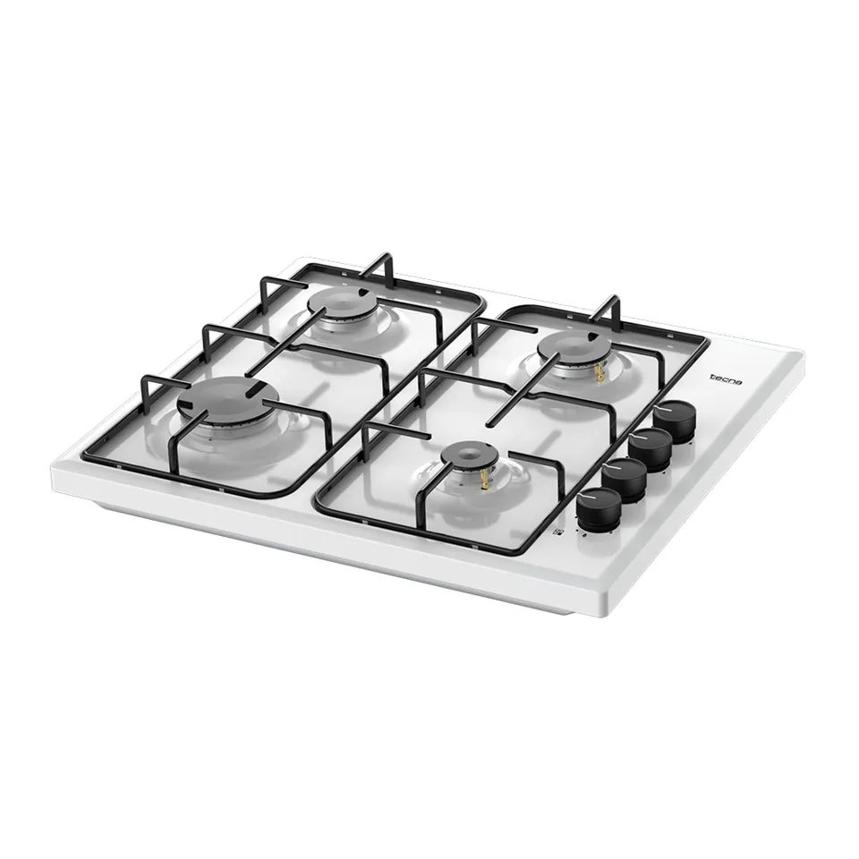 Tecna SÜO 604BE 4 Gözü Gazlı Beyaz Set Üstü Ocak