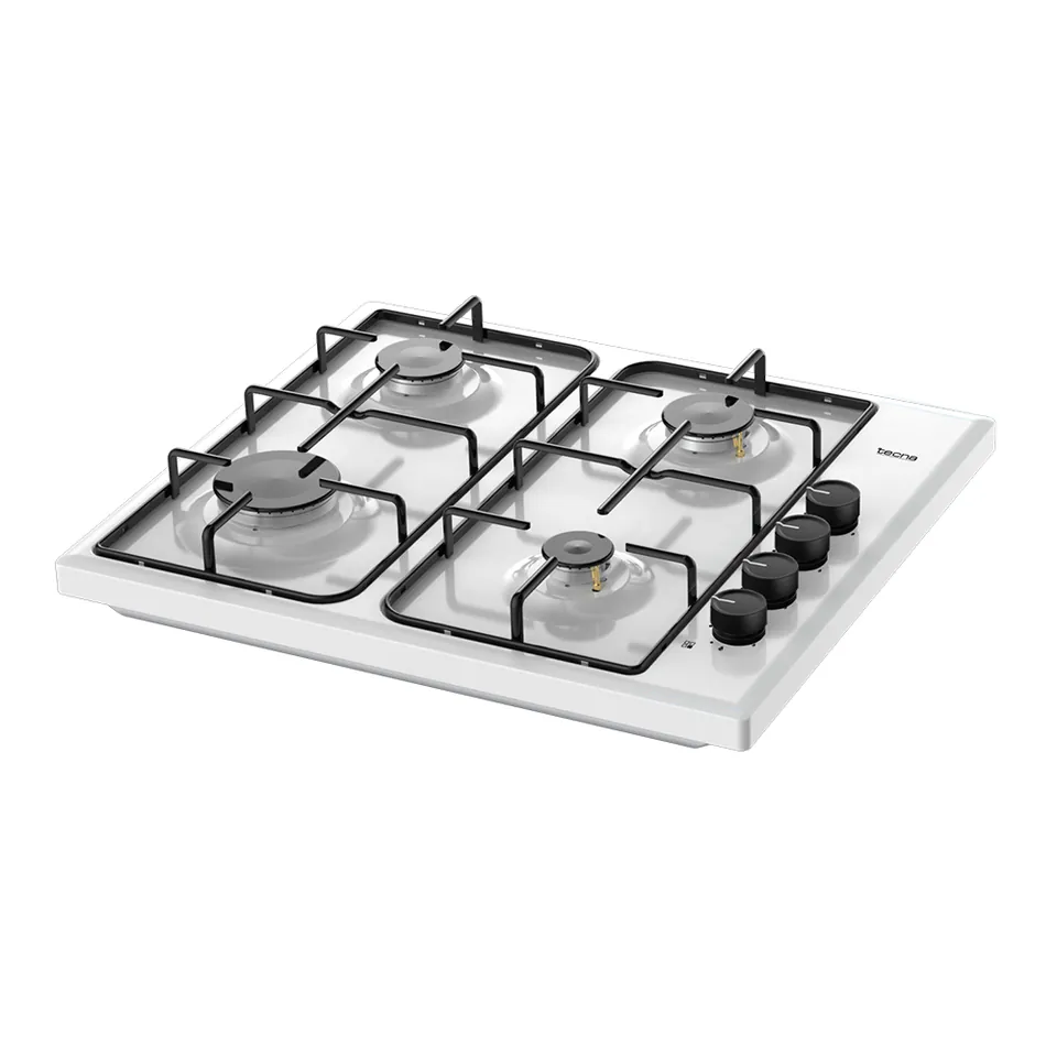 Tecna SÜO 604BE-L 4 Gözü Gazlı Beyaz Set Üstü Ocak